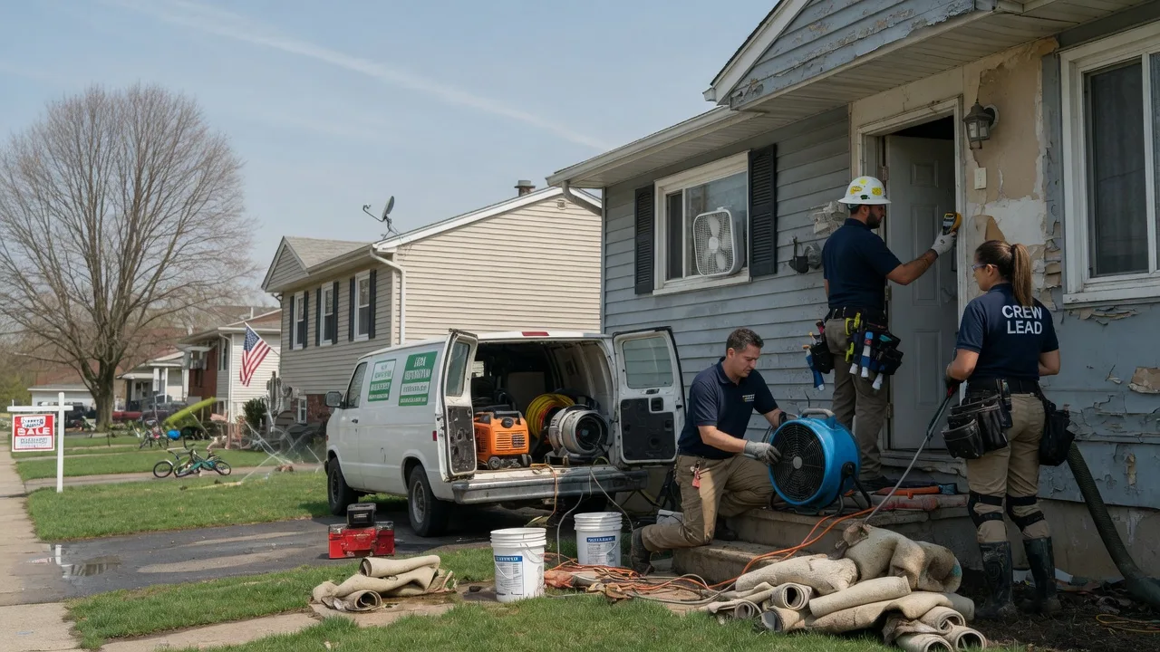 Flood Cleanup in Hyndman, PA near me